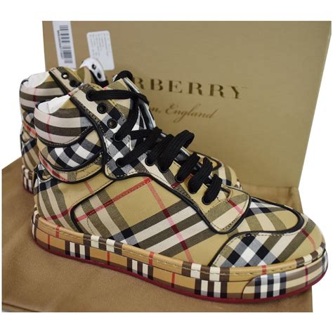 burberry high top sneakers women.